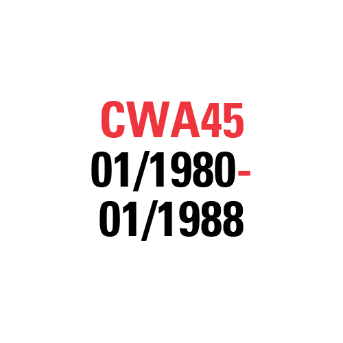 CWA45 01/1980-01/1988